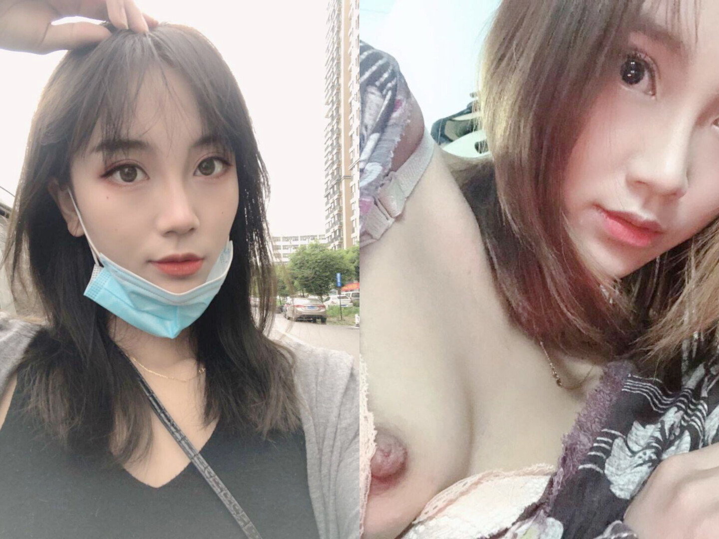 露脸反差婊，朋友圈小女人vs床上小荡妇